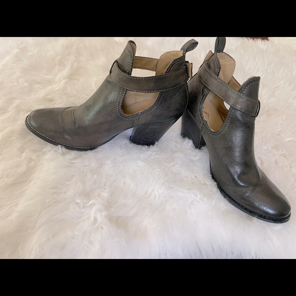 Brown Show Booties Boots Ankle Boots